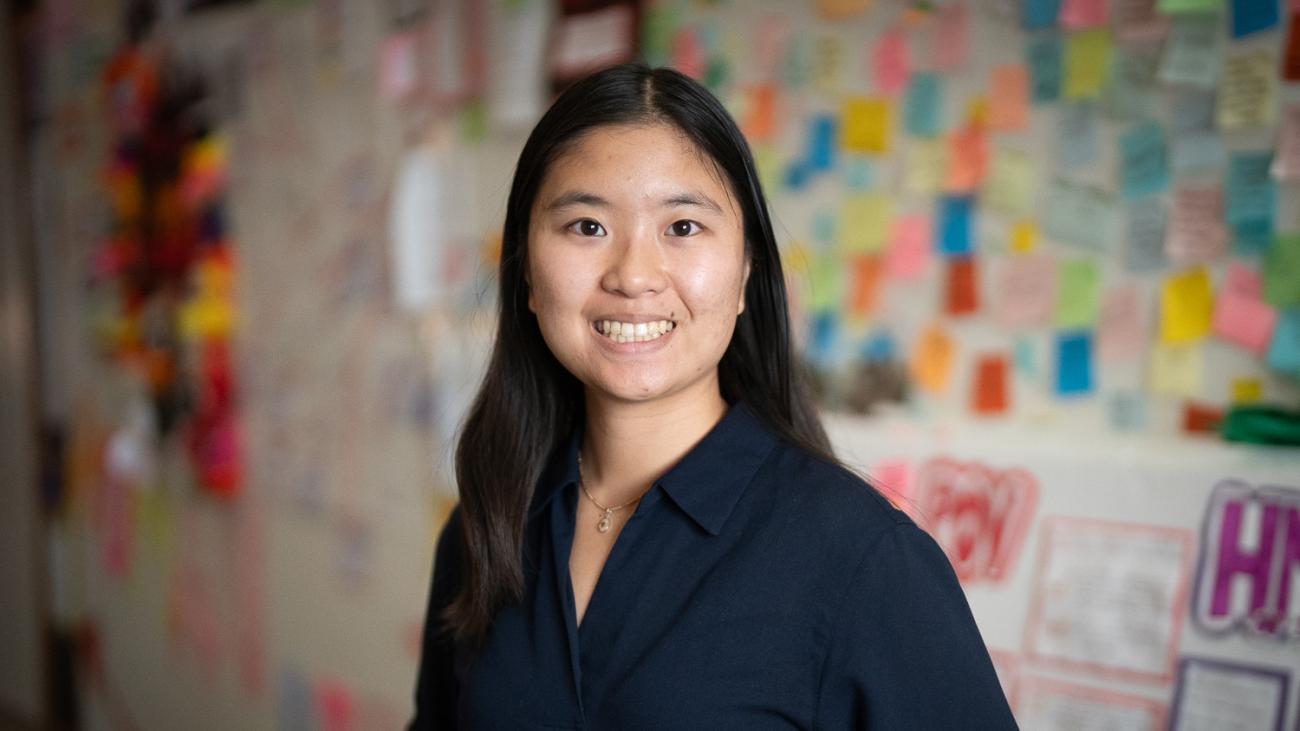 Serena Lin '25 at The Hive