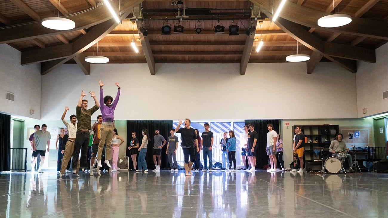 John Pennington dance class