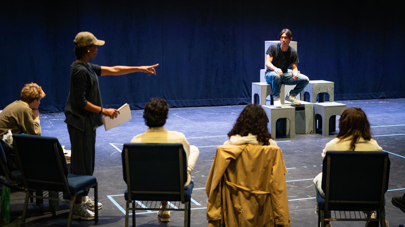 Beginning acting class