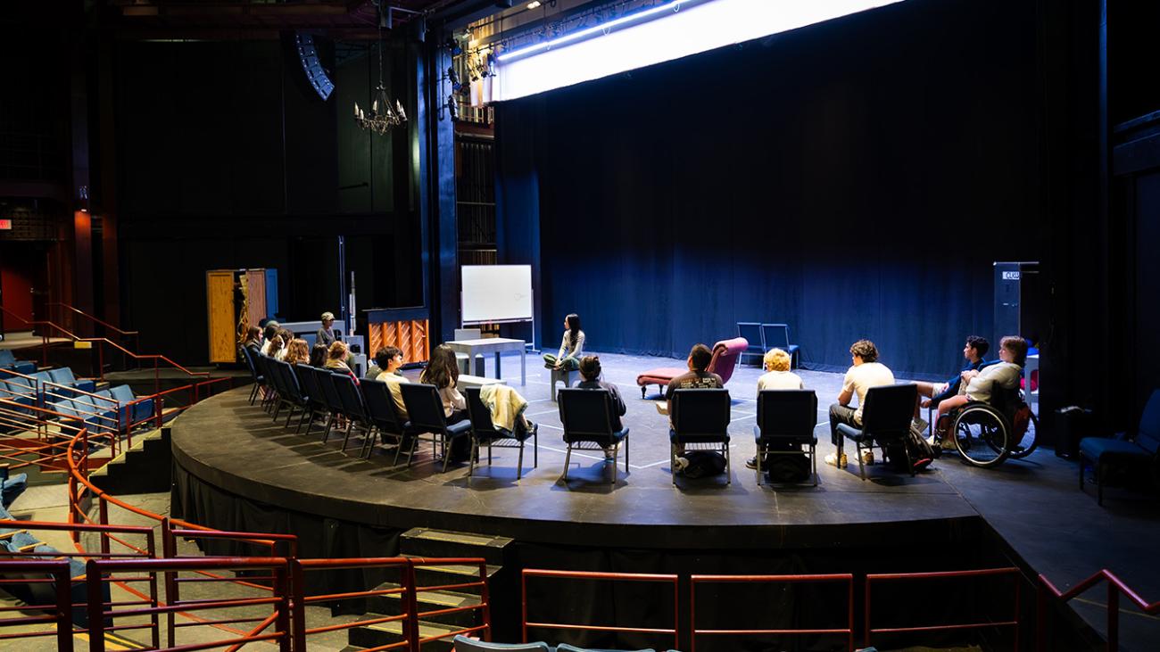 Beginning acting class