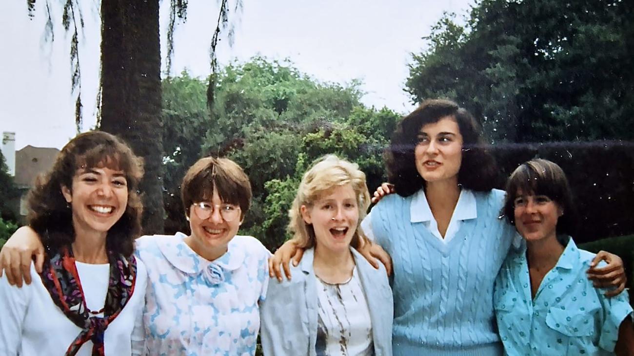 Julie Nicoletta and pomona classmates