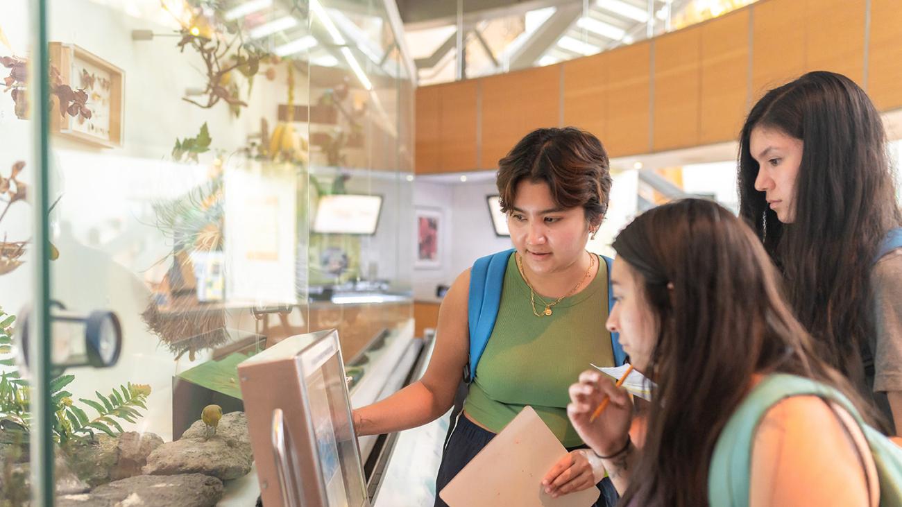 Students visit Hawaii’s Bishop Museum