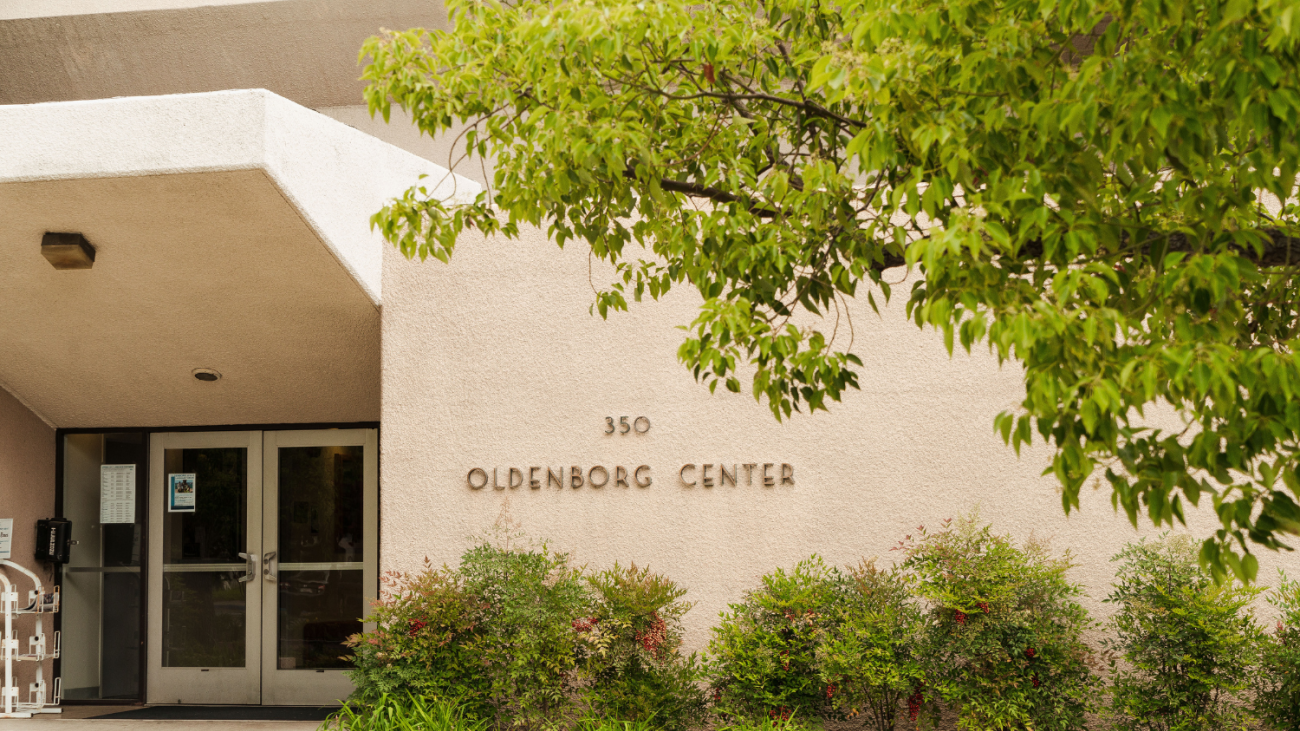 building photo of the Oldenborg Center